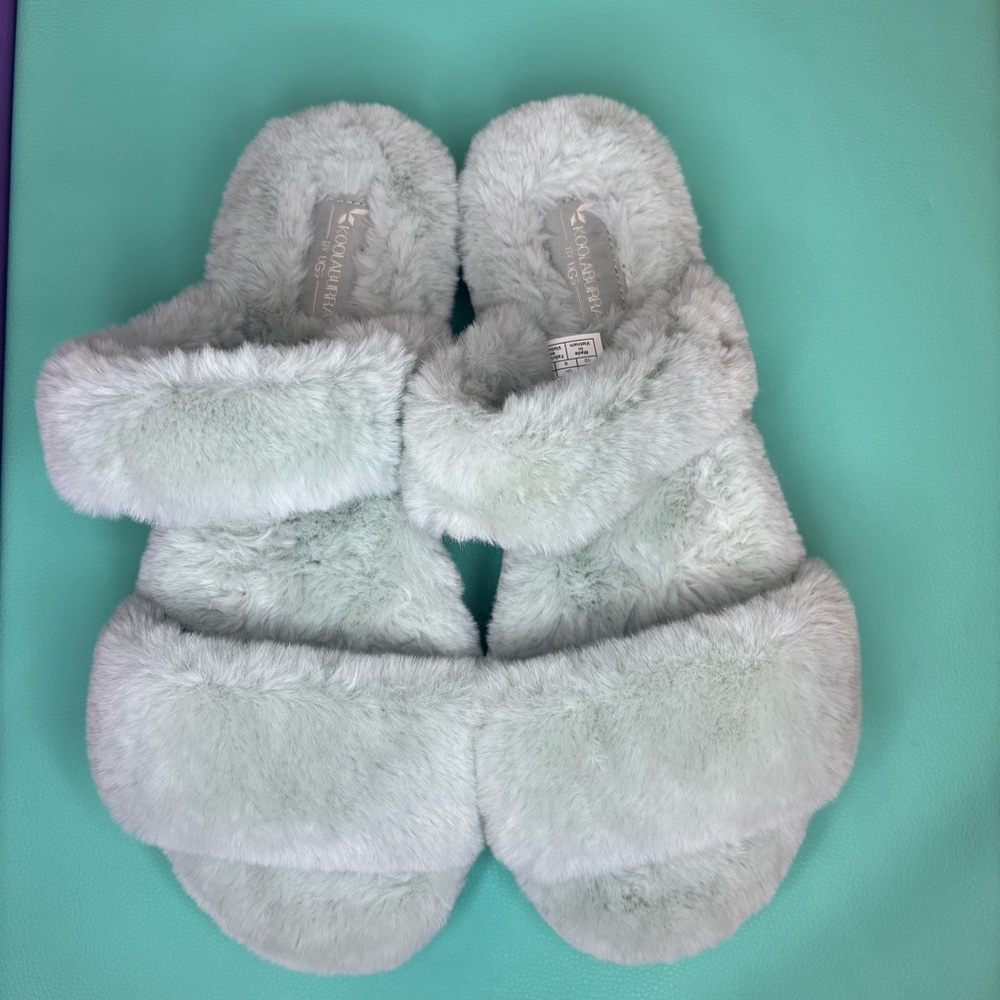 Koolaburra by UGG Faux Fur Slippers Women’s Size 10